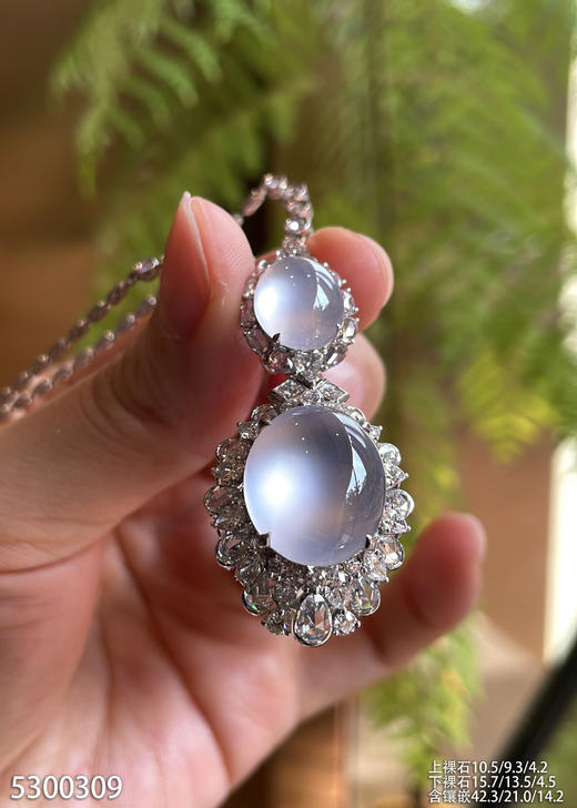 5300309，蛋面吊坠。具体价格微信咨询 商品图3