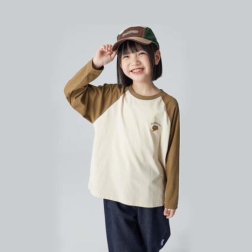 【59.9元3件】贝叮熊索罗娜纯棉插肩款长袖打底衫 商品图6