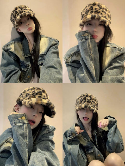 豹纹棒球帽 商品图1