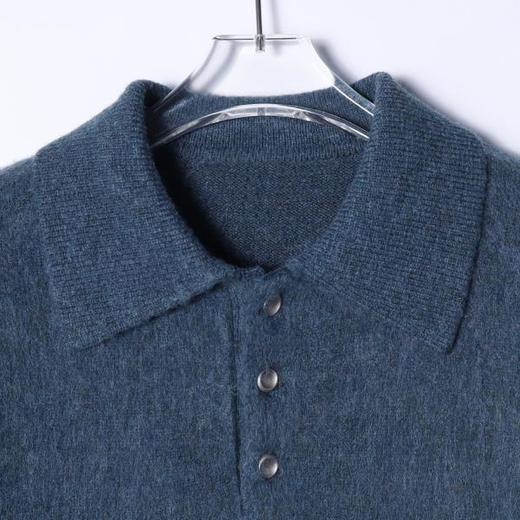 9932SDSA秋冬新款痞帅男装韩版简约净版翻领POLO毛衣百搭时尚针织衫 商品图2