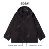 SDSA男士秋冬新款痞帅男装美式复古多口袋立领连帽夹克外套高级感 商品缩略图0