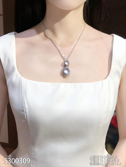 5300309，蛋面吊坠。具体价格微信咨询 商品图4