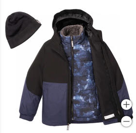 Gerry青少年3合1冲锋衣来啦！！！美国直邮特价380元🉐包税包邮到手🔥套装包含外套➕抓绒衣➕帽子～防水透气里面可以拆卸单独穿！