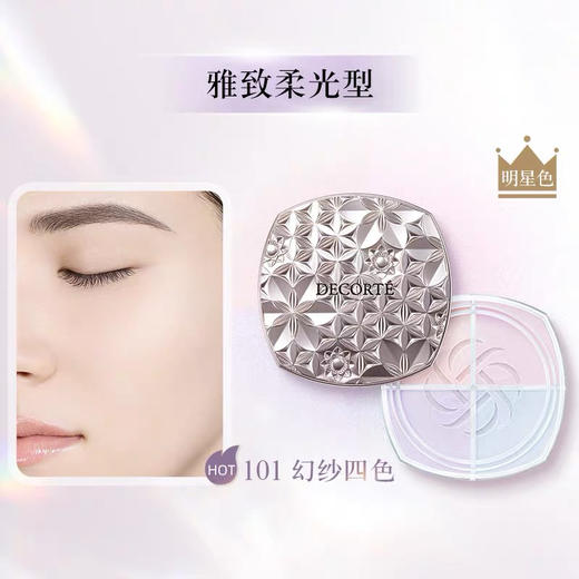 日本 DECORTE黛珂 心悦容光丝柔持妆控油定妆散粉 20g 商品图6
