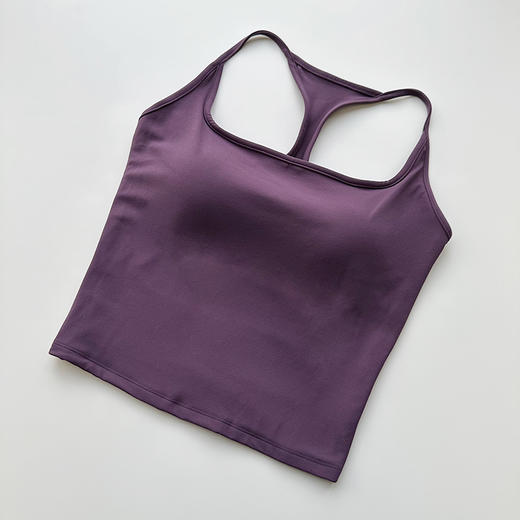 壁虎瑜伽【2509SY423】美背吊带高弹背心（一体式胸垫）【5天发货】 商品图7