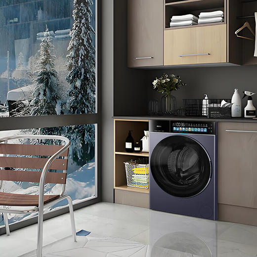 海尔（Haier）天悦A7滚筒洗衣机超薄纯平全嵌1.28洗净比10公斤全自动AI双智能投放直驱精华洗 【单洗滚筒BLEU78A7U1】AI洗丨紫外除菌 商品图0