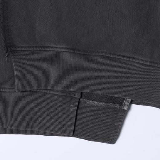 SDSA男士秋冬新款痞帅男装简约纯色不规则圆领卫衣百搭舒适卫衣 商品图3