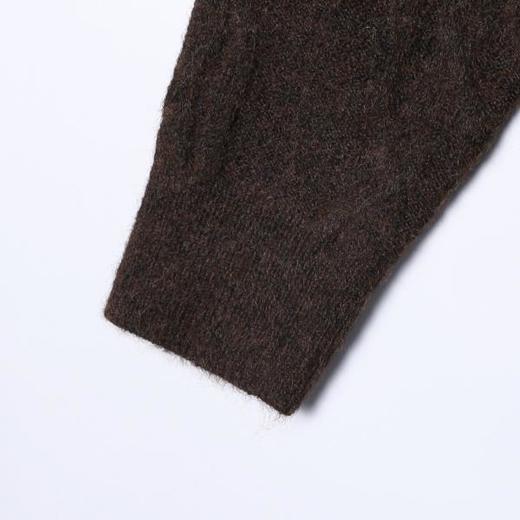 9938SDSA男士秋冬新款痞帅男装港风复古麻花编织海鸥领毛衣休闲百搭 商品图4