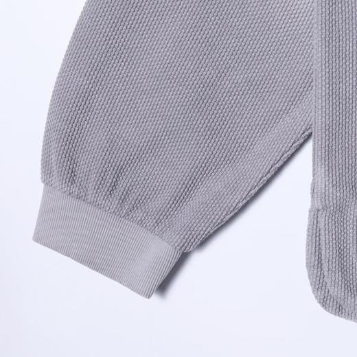 67729SDSA男士秋冬新款痞帅男装韩式潮流磨白设计圆领卫衣百搭宽松上衣 商品图4