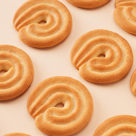 【节日礼盒】刻凡 丹麦曲奇饼干礼盒 1000g 商品图3