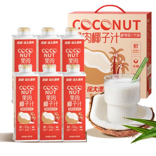 【分仓直发包邮】南国果肉椰汁600ml*6瓶（礼盒） 商品图2