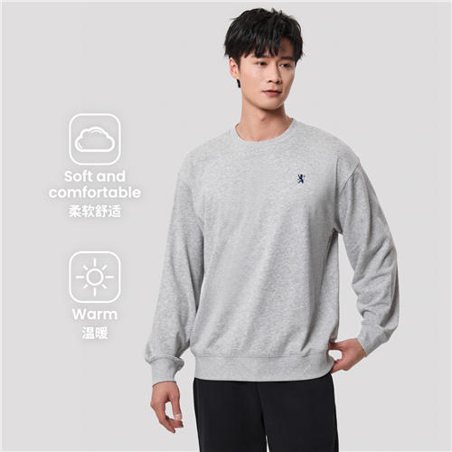 佐丹奴男装25年商场同款狮子卫衣01025604 商品图3