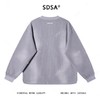 67729SDSA男士秋冬新款痞帅男装韩式潮流磨白设计圆领卫衣百搭宽松上衣 商品缩略图5
