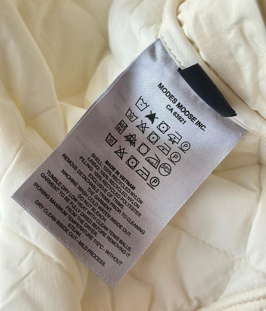 纯元加拿大MOO*SE剪刀棉服外套 商品图10