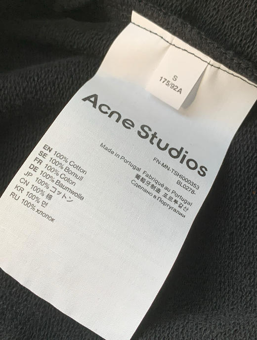 原版acne2025秋冬雪花洗阔腿裤哈伦裤 商品图6