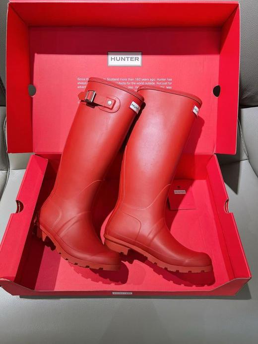 Hunter 通勤高筒长雨靴 商品图1