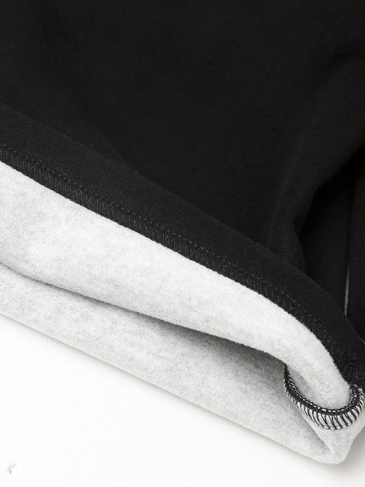 质感十足深灰色阔腿休闲裤 简约大气通勤百搭款长裤 商品图4