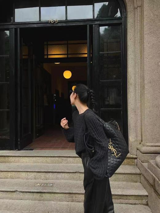 Tote*me拧花100%山羊绒老钱毛衣 商品图11