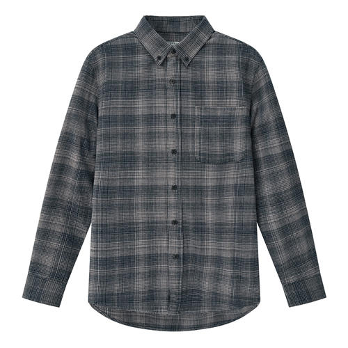 佐丹奴男装25年商场同款秋冬款纯棉厚衬衫01045625 商品图13