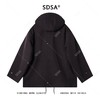 SDSA男士秋冬新款痞帅男装美式复古多口袋立领连帽夹克外套高级感 商品缩略图4
