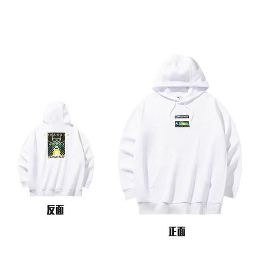 XY|【汤普森同款】安踏连帽卫衣男冬季新款套头衫运动上衣152431711-1 商品图2