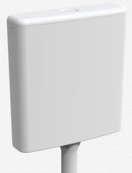 法恩莎卫浴 蹲坑水箱 FS8693 商品图0