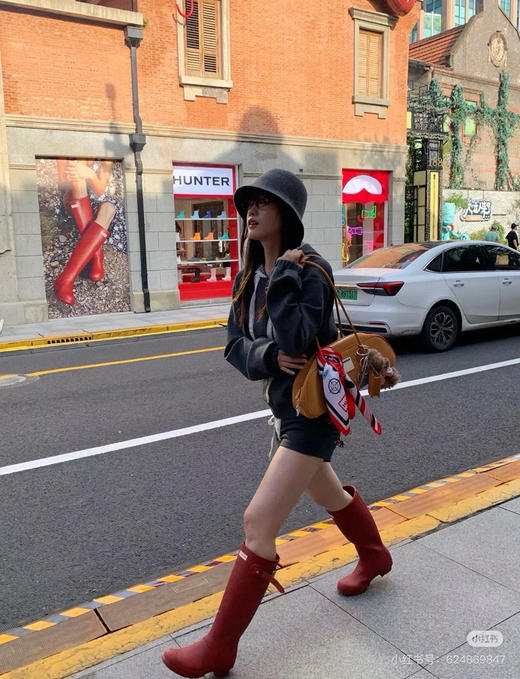 Hunter 通勤高筒长雨靴 商品图5