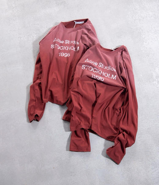 韩国限定ac复古长袖T恤 商品图4