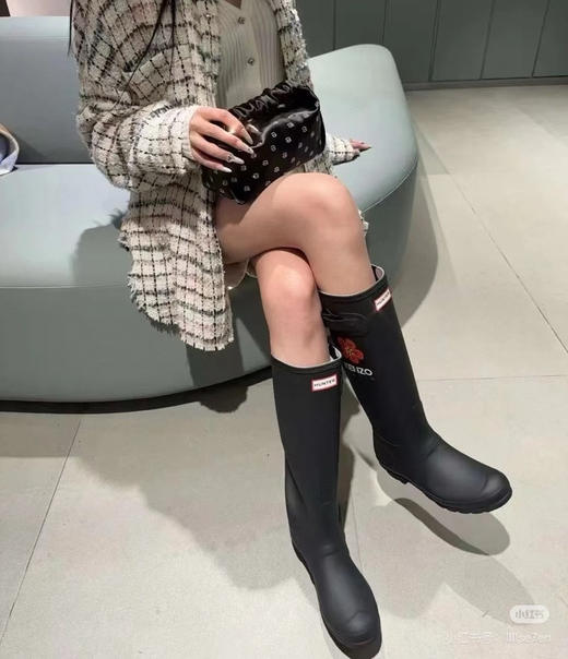 Hunter 通勤高筒长雨靴 商品图4