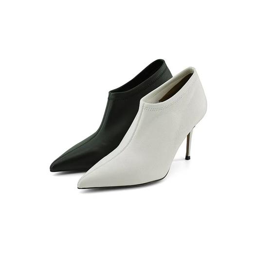 【云粉节】BF楼westory秋季新款深口尖头小皮靴 商品图5