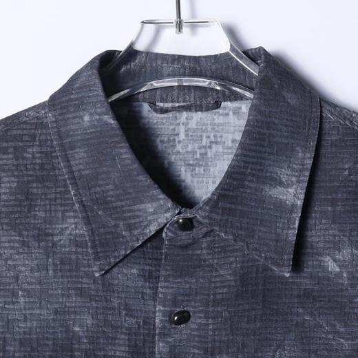 SDSA男士秋冬新款痞帅男装韩式扎染口袋翻领长袖衬衫百搭宽松衬衣 商品图1