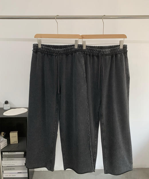 原版acne2025秋冬雪花洗阔腿裤哈伦裤 商品图4