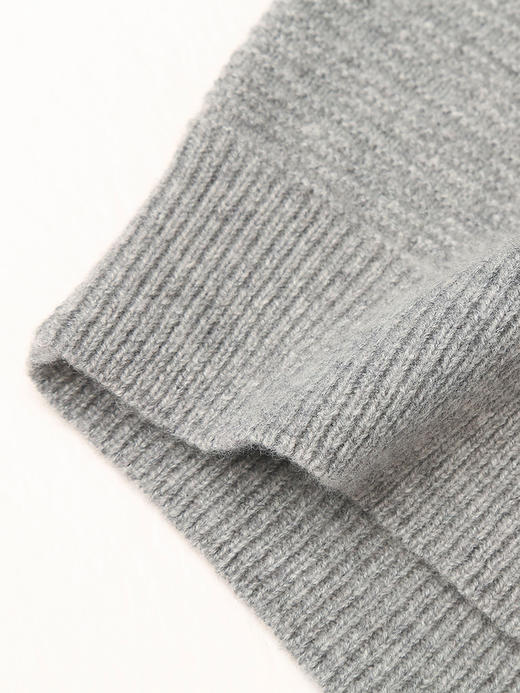 气质灰色无袖针织背心 秋冬叠穿神器时尚感拉满 商品图4