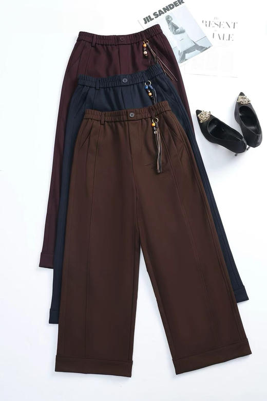 复合加厚九分直筒裤 商品图7