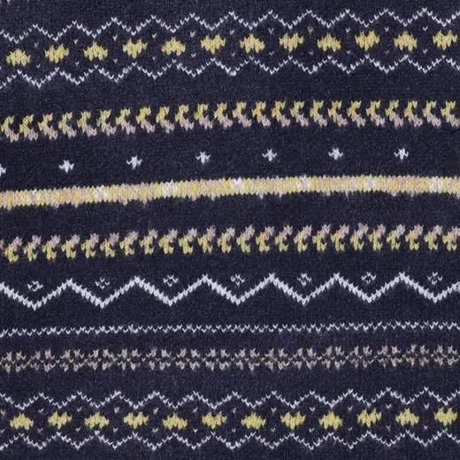 23773SDSA男士秋冬新款痞帅男装日系趣味条纹圆领毛衣撞色百搭套头上衣 商品图3