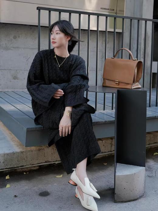 Tote*me拧花100%山羊绒老钱毛衣 商品图14