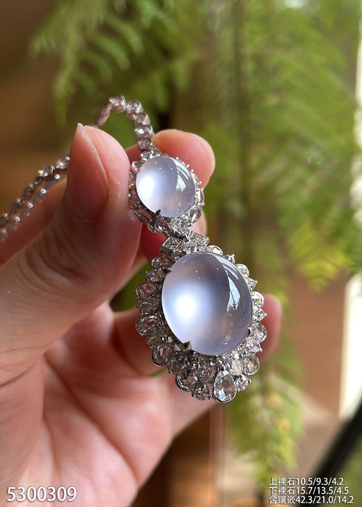 5300309，蛋面吊坠。具体价格微信咨询 商品图5