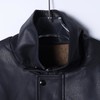 2293SDSA男士秋冬新款痞帅男装美式撞色拼皮立领夹克棉服百搭时尚外套 商品缩略图2