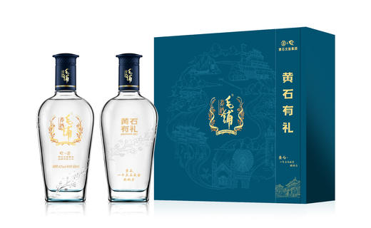 500ml43度毛铺荞酒礼盒2瓶装(黄石有礼) 商品图0
