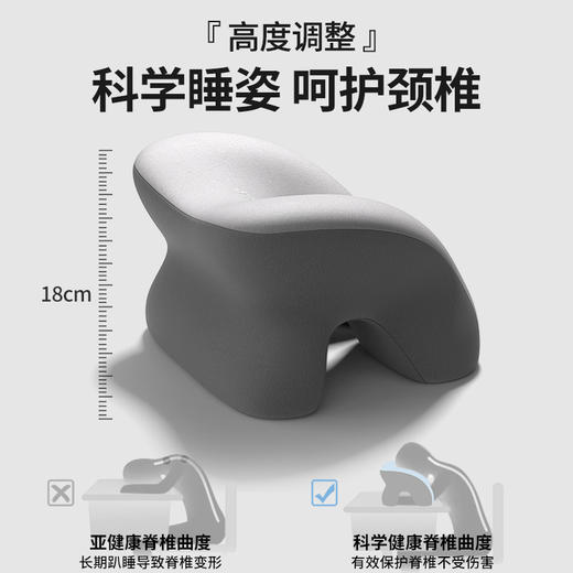 【YW】无忧购49元2件午睡枕桌上枕头趴睡抱枕办公室工位午休睡觉神器多功能午睡枕（截单后3-5天发货) 商品图3