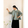 牧衣游原创 匹绣丝绵缎棉衣女新款蓬松保暖宽松文艺复古棉服 庭深 商品缩略图1