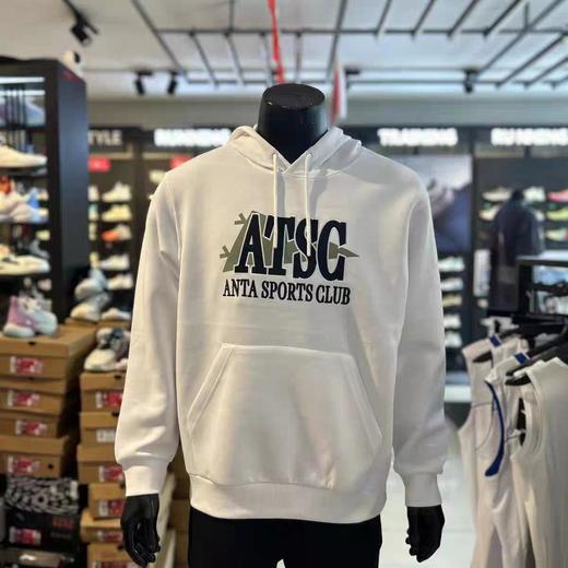 XY|安踏易打理卫衣丨连帽卫衣男秋季新款美式休闲运动上衣152438703-1 商品图0