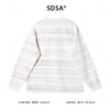 8625SDSA男士秋冬新款痞帅男装时尚扎染条纹拼接口袋设计圆领卫衣百搭 商品缩略图5