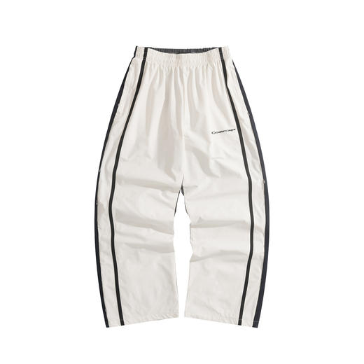 中性款破损前后拼接运动长裤 可配套装B00 商品图0