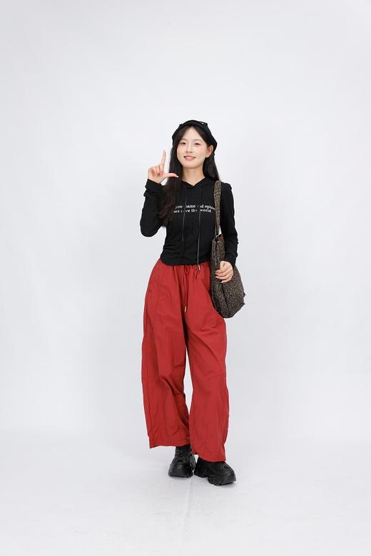 （咖啡色无货勿拍）纪念日百货基本款舒适至简风梭织布制裤158443928 商品图2