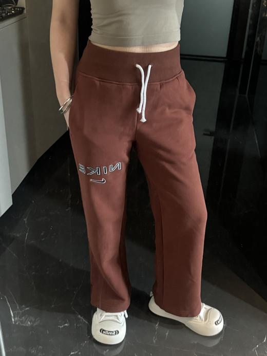 耐家运动加绒系带舒适高腰阔腿针织运动裤 女款（FV 7685） 商品图4