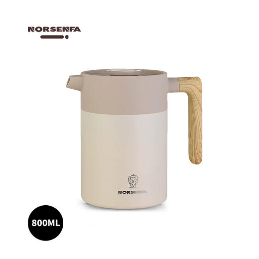诺森发博尚速开泡茶壶800ml 商品图4