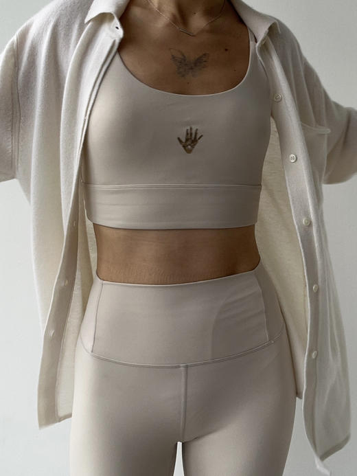 Puree｜#1968 Long Shirt 羊绒长衬衫 [  白 / 驼 / 灰  ] 商品图6