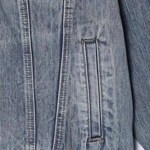 80149SDSA男士秋冬新款痞帅男装潮牌牛仔拼接连帽夹克外套百搭宽松时尚 商品图3