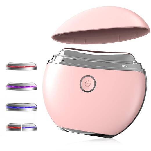 【多种模式！一键切换】震动美白微电流美颈仪 脸部按摩家用美容仪 脸部提拉洁面电动刮痧仪 商品图5